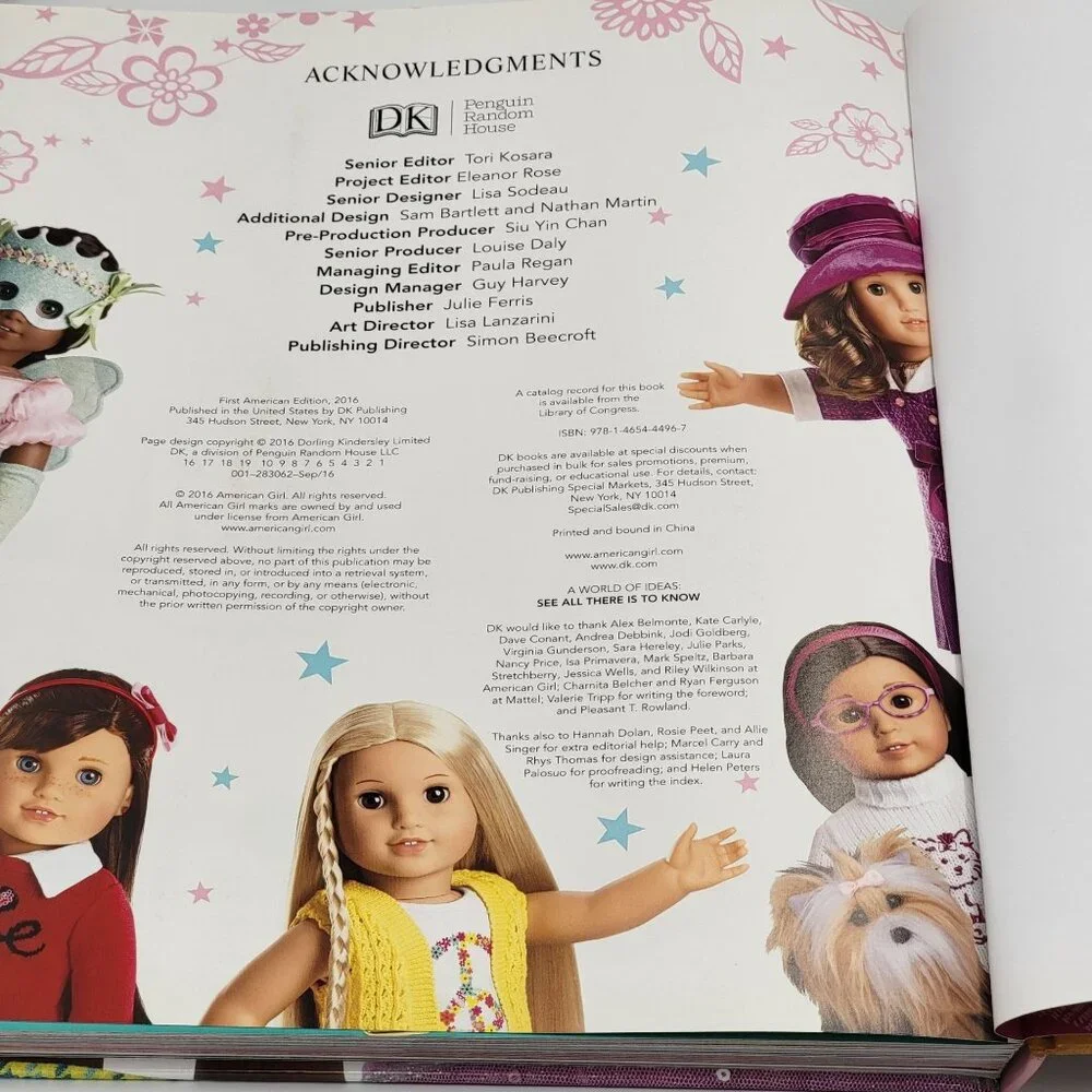 American Girl Ultimate Visual Guide Hardcover Book DK Publishing - Picture 11 of 12